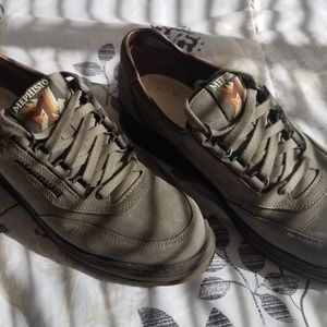 Men's Mephisto birch nubuck leather lining shoes